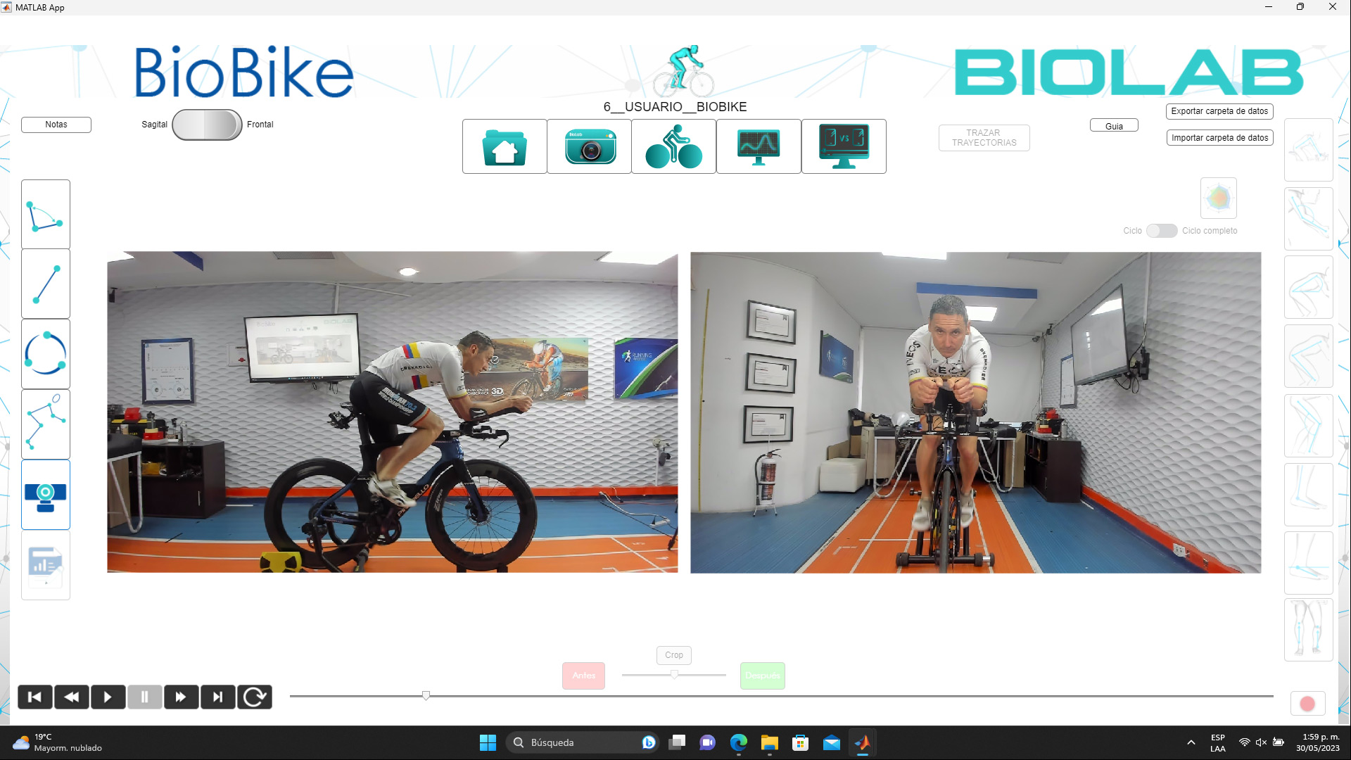 laboratorio de bike fitting Florida