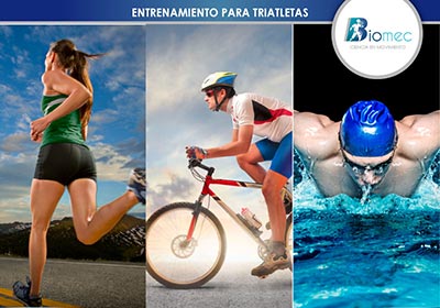 Entrenamiento para triatleta y deportistas de alto rendimiento 